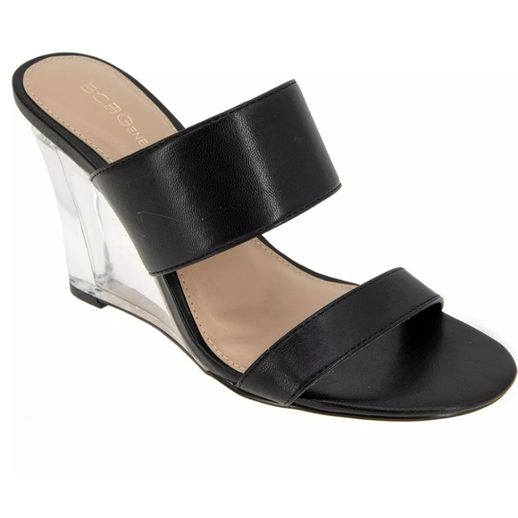 BCBG Generation Walina Wedge Sandal SZ 9 - Picture 1 of 9